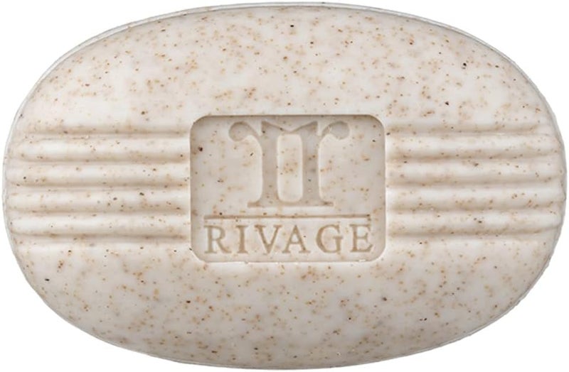 RIVAGE NATURAL DEAD SEA MINERALS Bar Soap (EXFOLIANT) ENHANCED with DEAD SEA SALT 100gVEGAN FRIENDLY, NO ANIMAL TESTING, NO HARSH CHEMICALS - Image 3